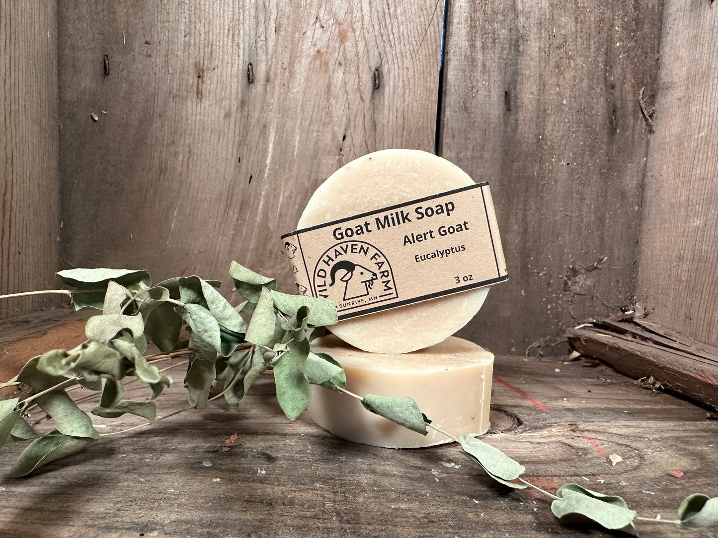 "Alert Goat" - Eucalyptus Goat Milk Soap