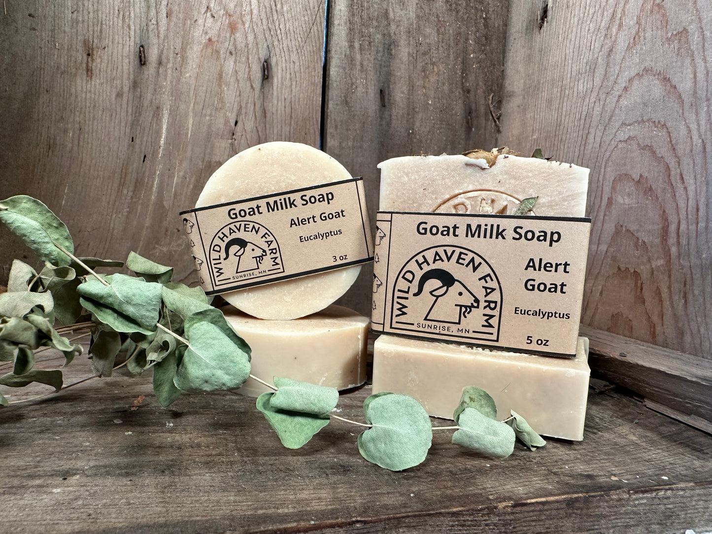 "Alert Goat" - Eucalyptus Goat Milk Soap