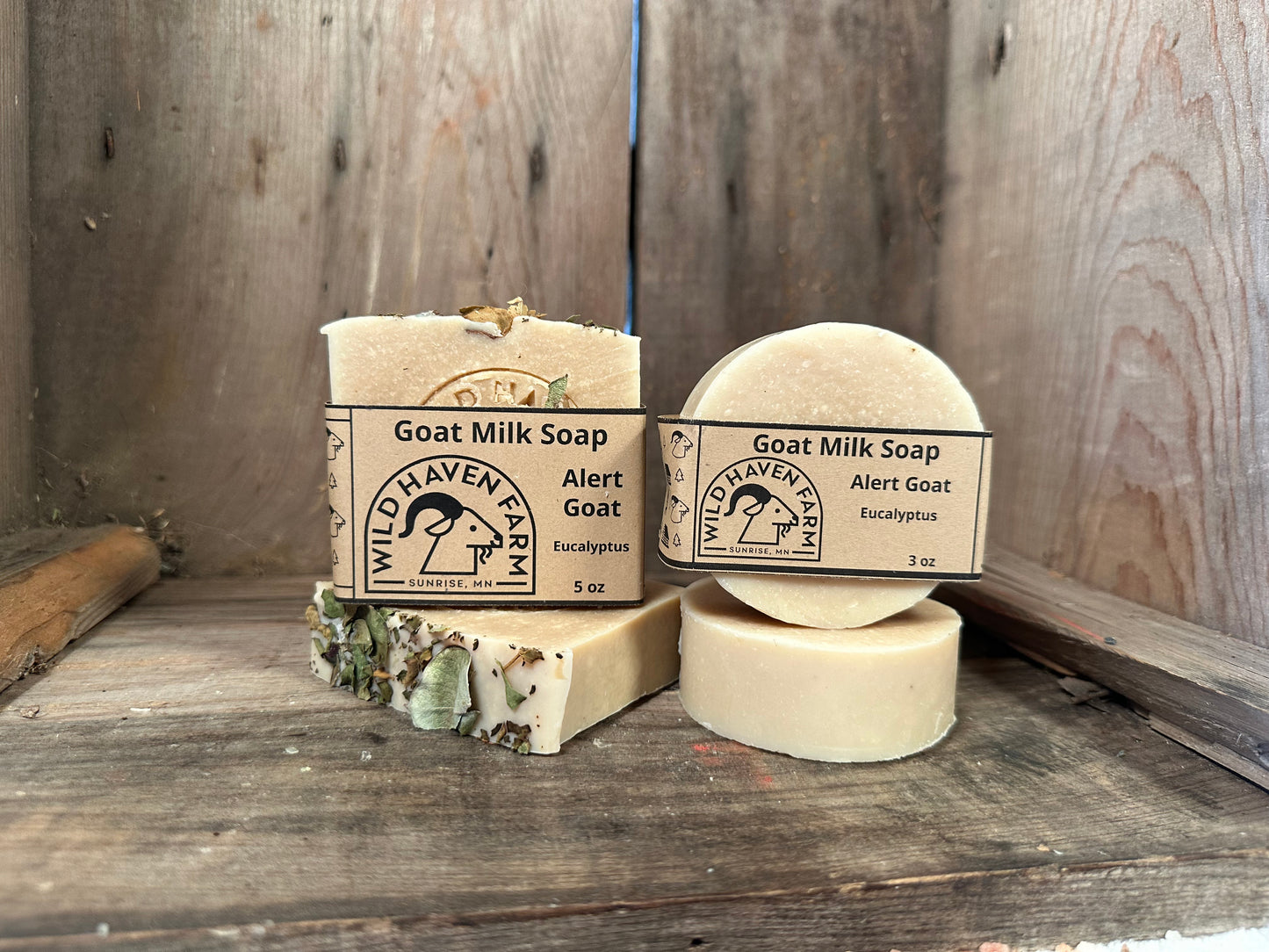 "Alert Goat" - Eucalyptus Goat Milk Soap