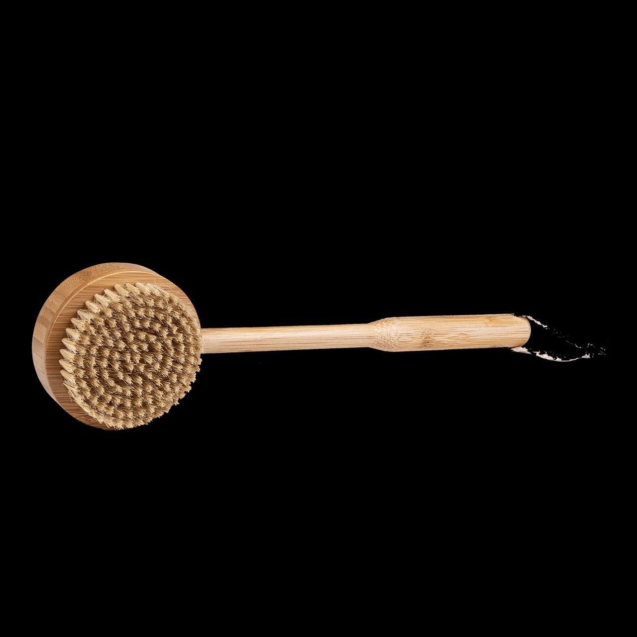 Bamboo Long-Handle Bath Brush