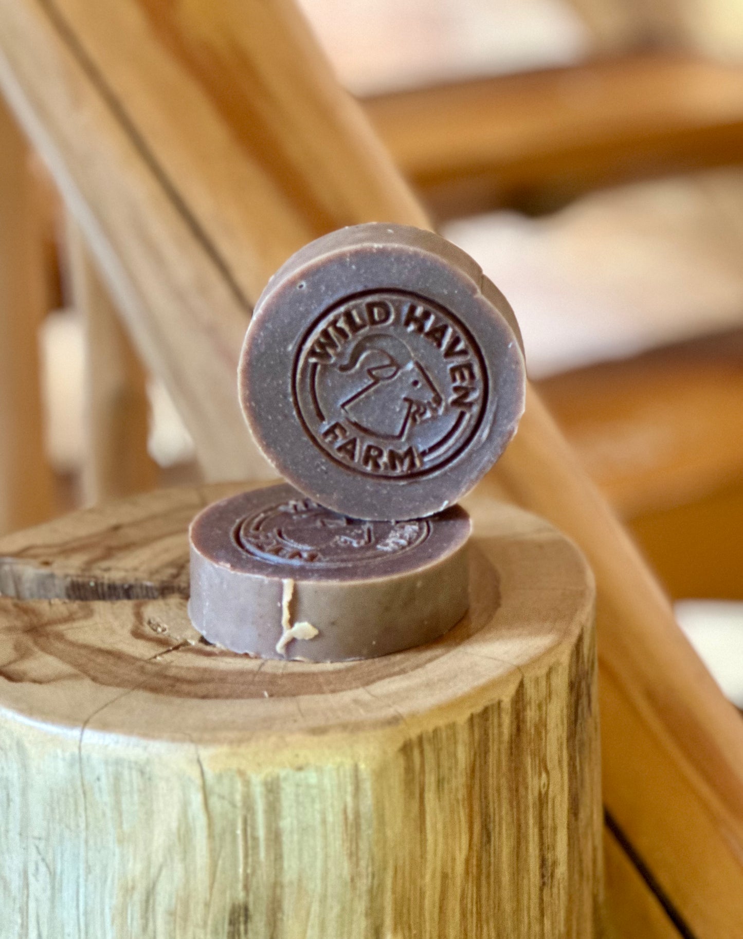 "Sandy Goat" - Sandalwood Goat Milk Shave Soap and Shampoo Bar