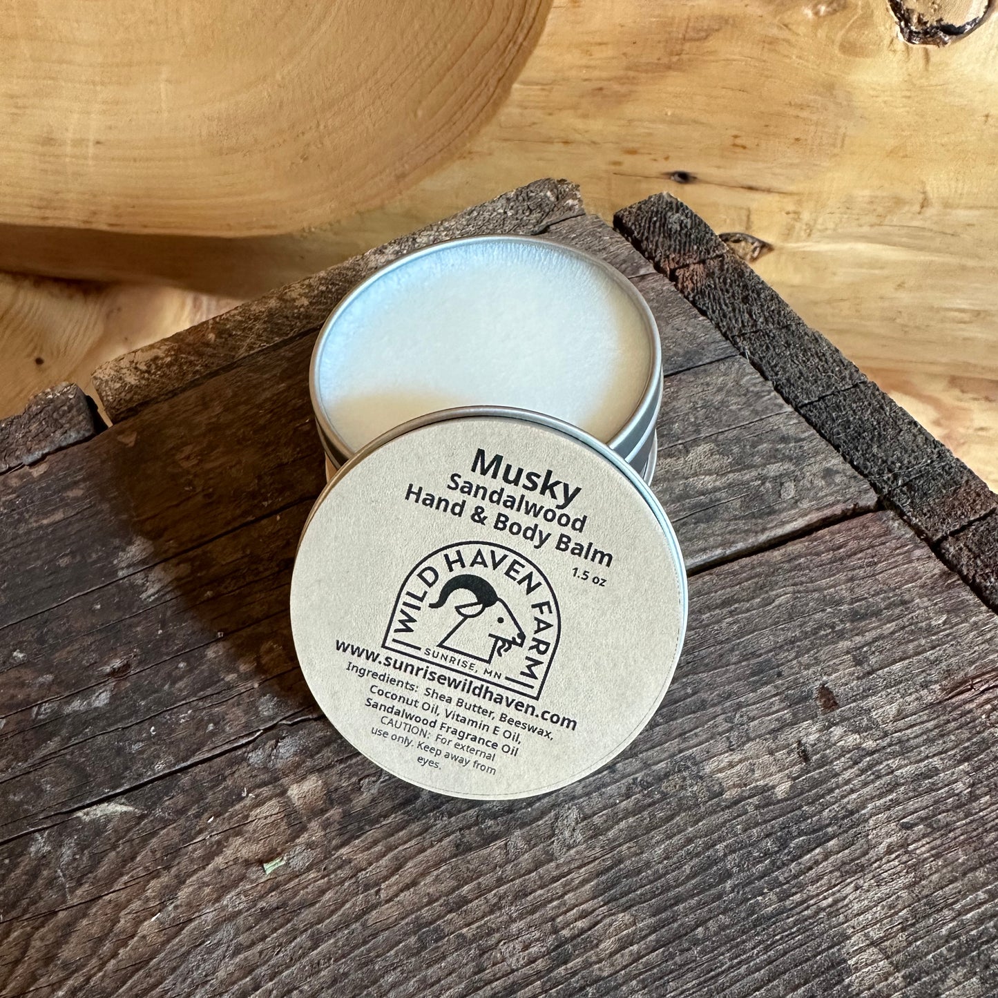 "Musky" Sandalwood Hand and Body Balm