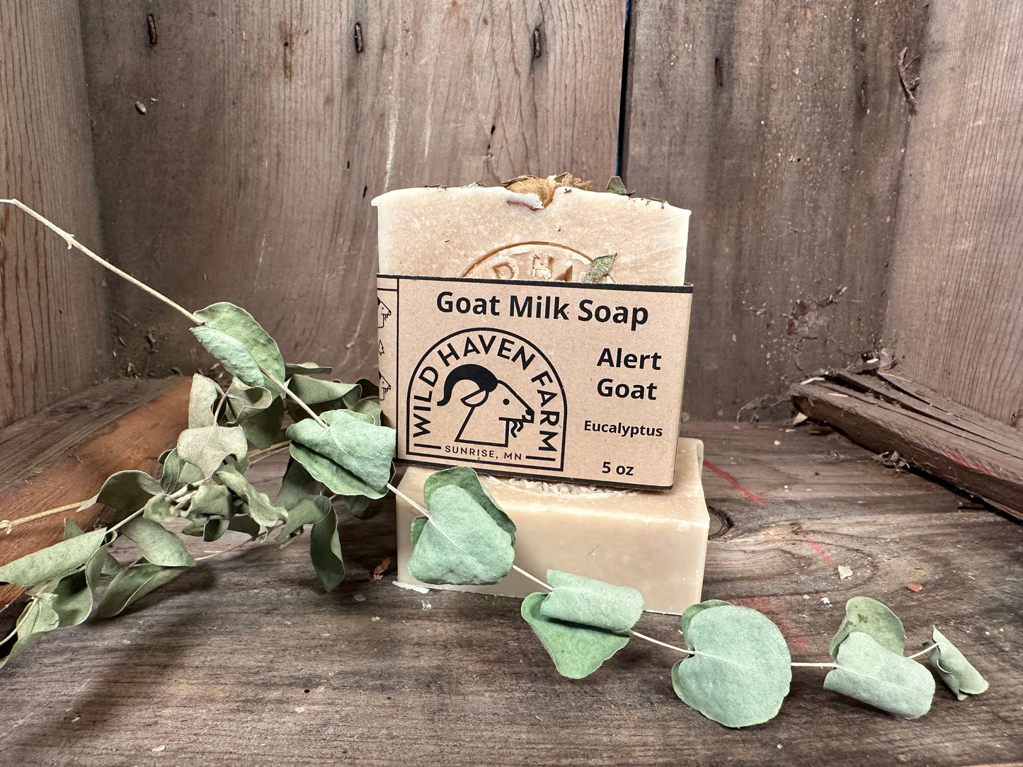 "Alert Goat" - Eucalyptus Goat Milk Soap